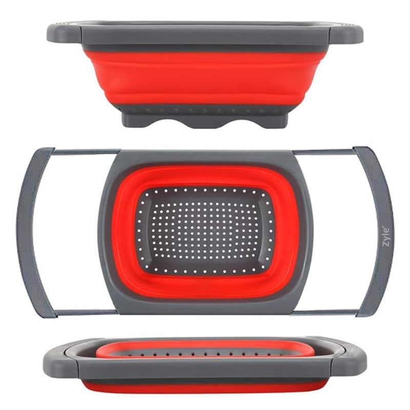 Silikoninis koštuvas su ištraukiamomis rankenomis, ZY988RST