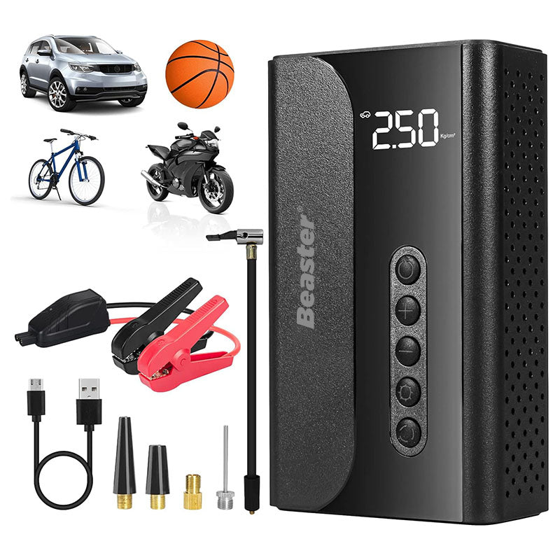 Elektrinė pompa - automobilio užvedimo įrenginys Beaster, BS009PM, 1000 A, 10400 mAH