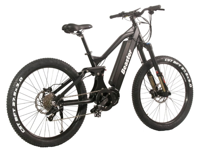 Elektrinis dviratis Beaster BS1000, 160 Nm, 48 V, 21 Ah, juodas