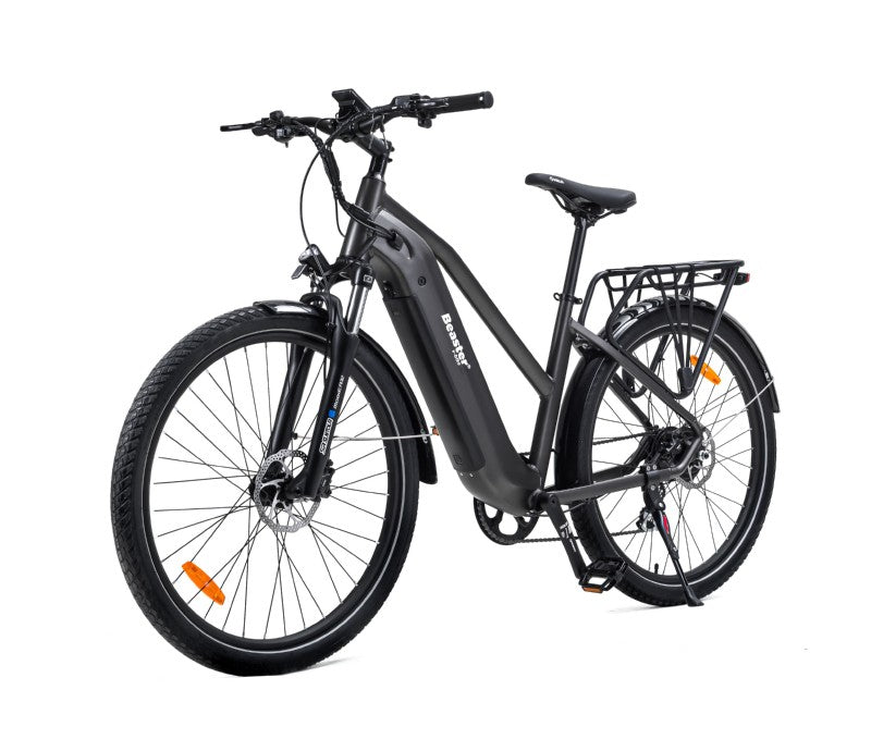 Elektrinis dviratis Beaster BS114G, 250 W, pilkas