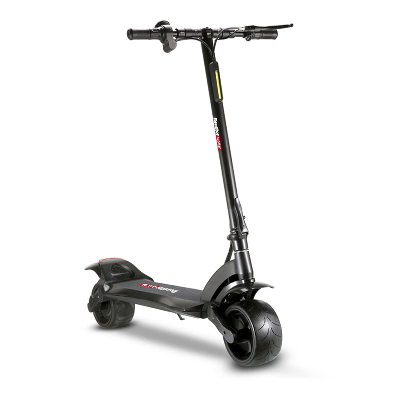 Elektrinis paspirtukas Beaster Scooter BS22, 500 W x 2, 48 V, 13 Ah, skirtas bekelei