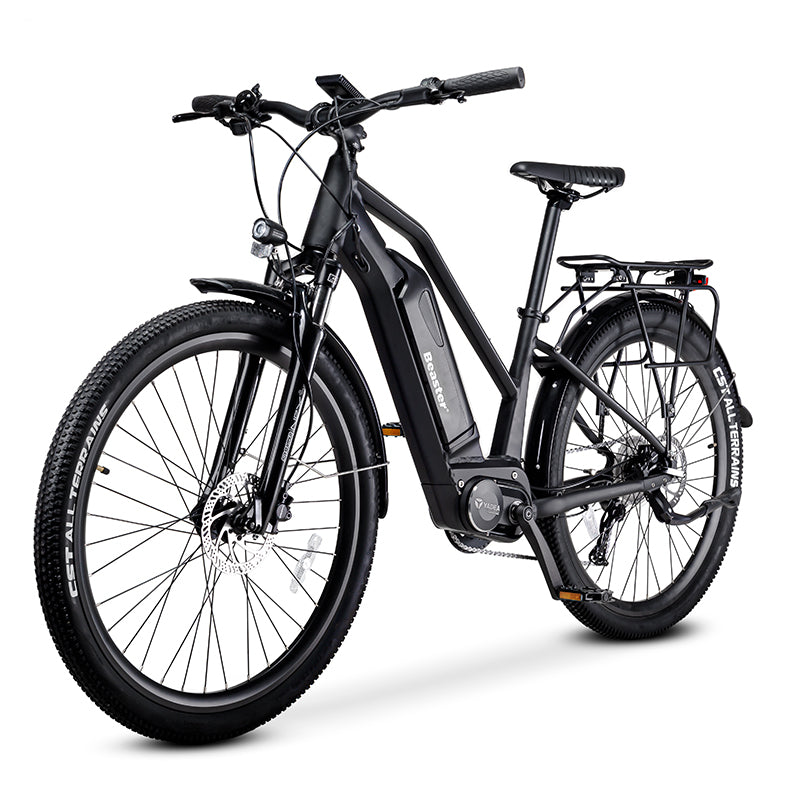 Elektrinis dviratis Beaster BS36B, 250 W, 36 V, 13 Ah, juodos spalvos