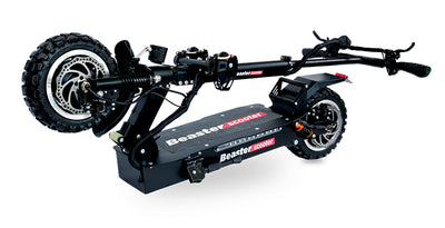 Elektrinis paspirtukas Beaster Scooter BS48, 3200 W, 60 V 26 Ah, hidrauliniai stabdžiai, skirtas bekelei