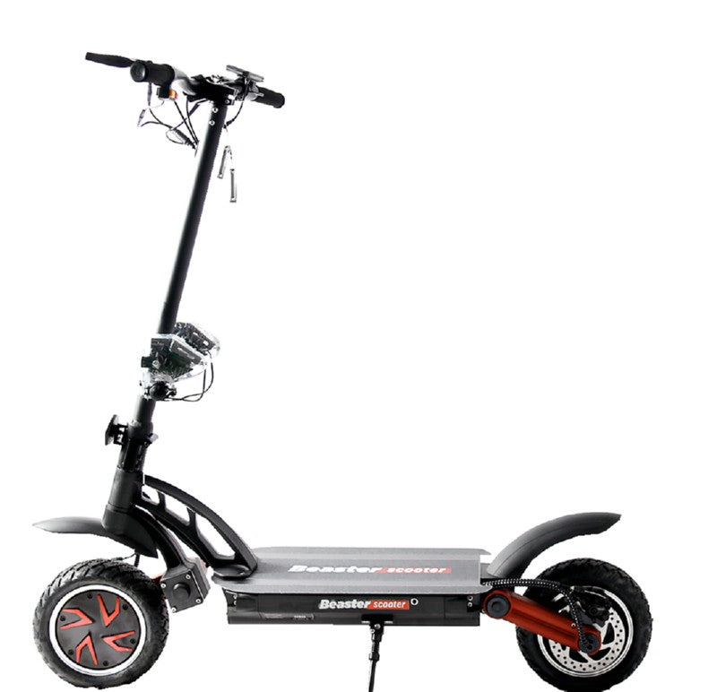 Elektrinis paspirtukas Beaster Scooter BS53ST, 1600 W, 48 V, 20,8 Ah, diskiniai stabdžiai, skirtas bekelei