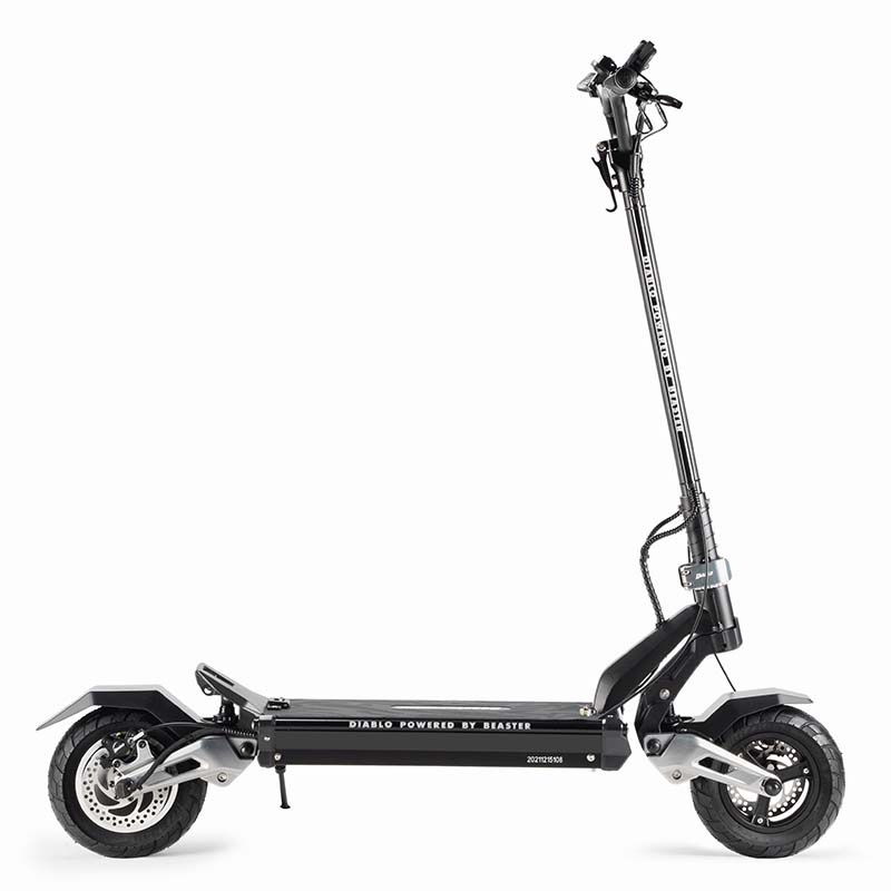 Elektrinis paspirtukas Beaster Scooter Diablo, 1000 W, 60 V, 20.8 Ah, skirtas bekelei