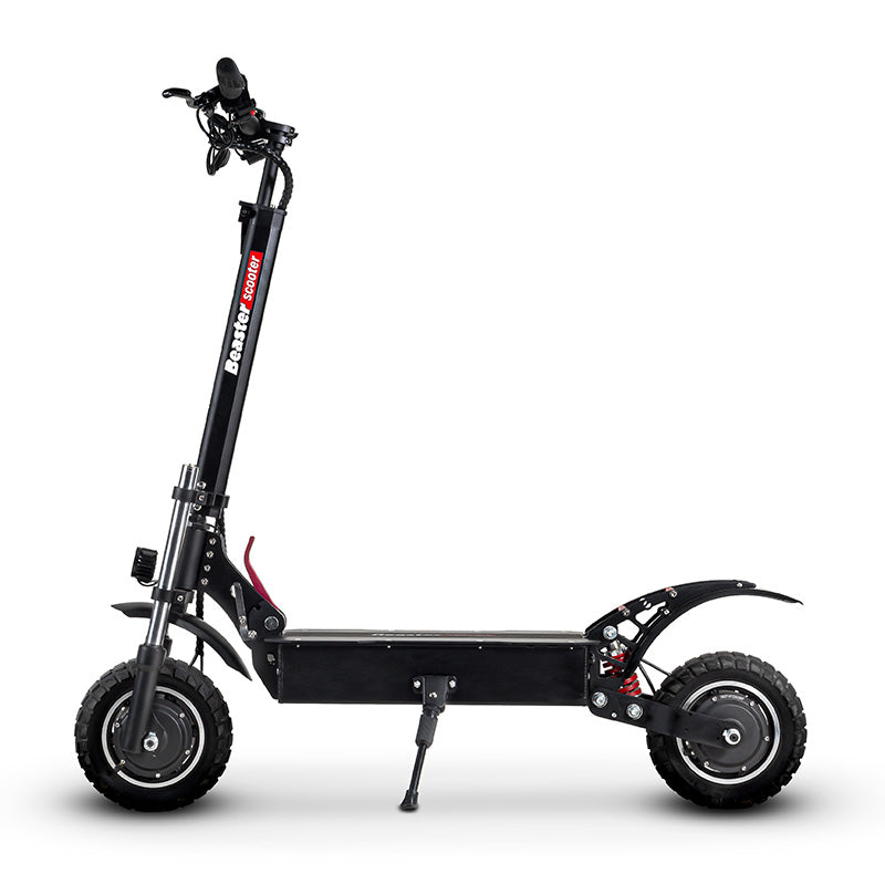 Elektrinis paspirtukas Beaster Scooter BSWILDFIRE, 2 x 800 W, 26 Ah, skirtas bekelei