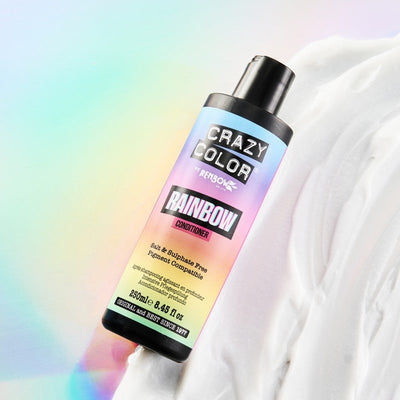 Conditioner for dyed hair Crazy Color Rainbow Care Conditioner COL002424, 250 ml