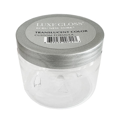 Indelis kaukei Ecru Luxe Gloss Mixing Jar ENYLGJ6, plastikinis, skaidrus