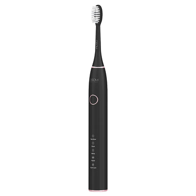 Аккумуляторная электрическая звуковая зубная щетка OSOM Oral Care Sonic Electric Toothbrush Black OSOMORALV10BL, черный цвет