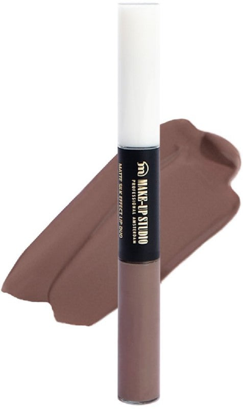 Матовая помада Make Up Studio Matte Silk Effect Lip Duo Cheeky Latte PH10962CL, двусторонняя, 7,6 мл