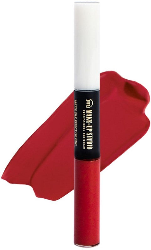 Матовая помада Make Up Studio Matte Silk Effect Lip Duo Surely Red PH10962SR, двусторонняя, 7,6 мл