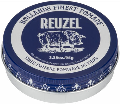 Pomada plaukų formavimui REUZEL Fiber Pomade REU230, stipri fiksacija, mažas blizgesys, 95 g
