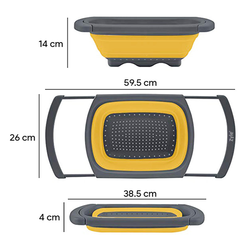 Silikoninis koštuvas su ištraukiamomis rankenomis, ZY988YST