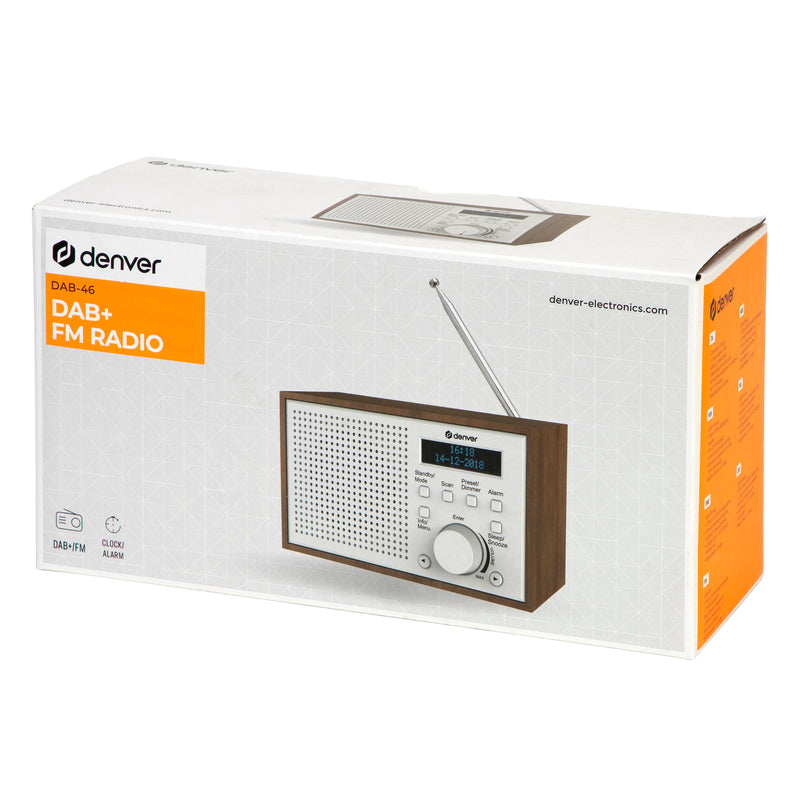 Denver DAB-46W White