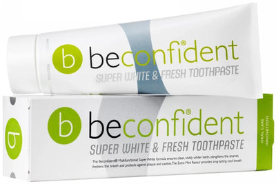 Whitening toothpaste Beconfident Multifunctional Super White &amp; Fresh Toothpaste BEC141698, 75 ml
