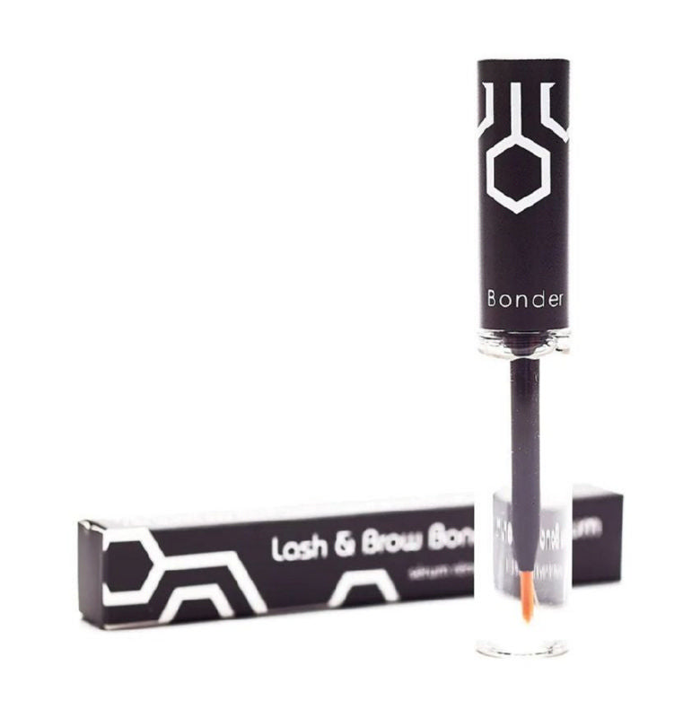 Antakius ir blakstienas fiksuojantis serumas laminavimui Beautiful Brows Lash & Brow Bonding Serum BOMB7