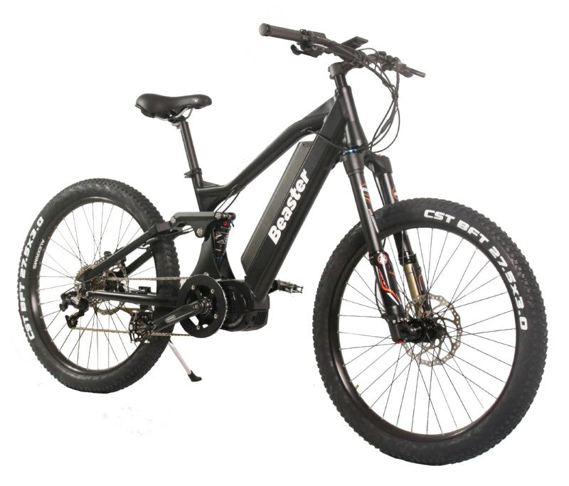 Elektrinis dviratis Beaster BS1000, 160 Nm, 48 V, 21 Ah, juodas