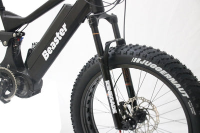 Elektrinis dviratis Beaster BS1050, 160 Nm, 48 V, 21 Ah, juodas