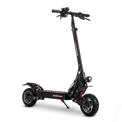 Elektrinis paspirtukas Beaster Scooter BS15PRO, 1200 W, 48 V, 18 Ah, naujos kartos amortizatoriai, skirtas bekelei