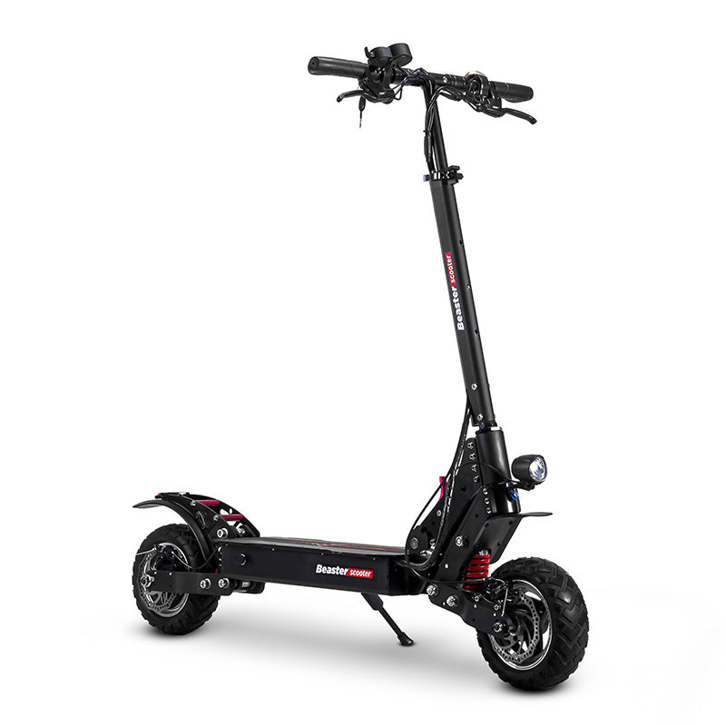 Elektrinis paspirtukas Beaster Scooter BS15PRO, 1200 W, 48 V, 18 Ah, naujos kartos amortizatoriai, skirtas bekelei