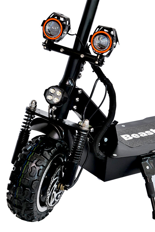 Elektrinis paspirtukas Beaster Scooter BS48, 3200 W, 60 V 26 Ah, hidrauliniai stabdžiai, skirtas bekelei