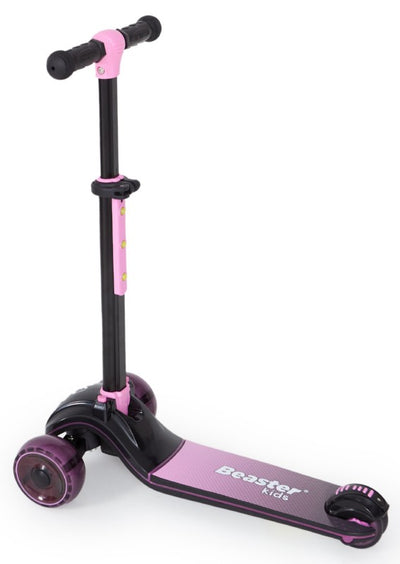 Vaikiškas paspirtukas  Beaster Kids BS605, rožinis, vaikams nuo 3 metų