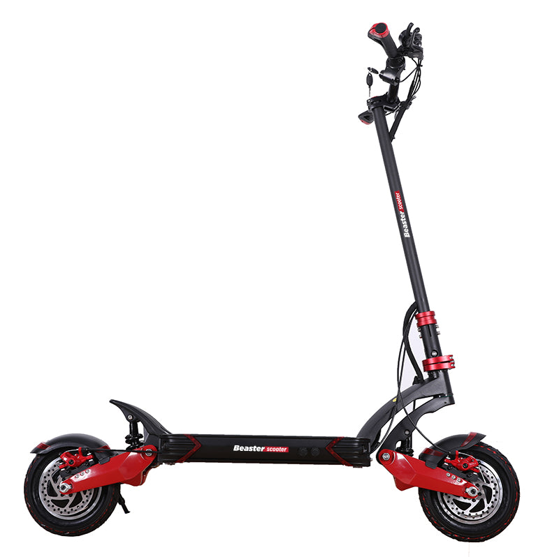 El. Paspirtukas Beaster Scooter BS62ST, 2 x 1000 W, 52 V  22,4 Ah, diskiniai stabdžiai, skirtas bekelei