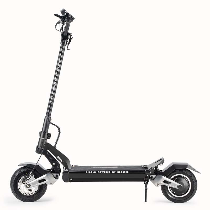 Elektrinis paspirtukas Beaster Scooter Diablo, 1000 W, 60 V, 20.8 Ah, skirtas bekelei
