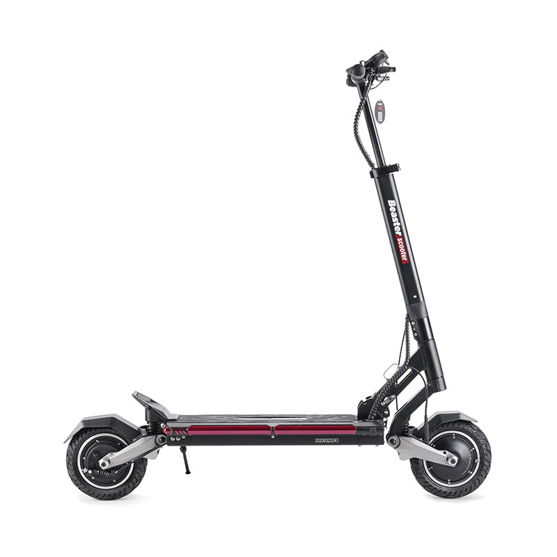 Elektrinis paspirtukas Beaster Scooter Epic, 48V 2*600W, 48V 19.2AH, skirtas bekelei