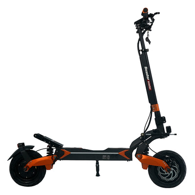 Elektrinis paspirtukas Beaster Scooter OXEN PRO2, 2x1500 W, 60 V, 28,8 Ah LG, plentinės padangos, skirtas bekelei