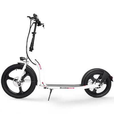 Elektrinis paspirtukas Beaster Scooter VOYAGER 350 W, 36 V, 10 Ah, baltas