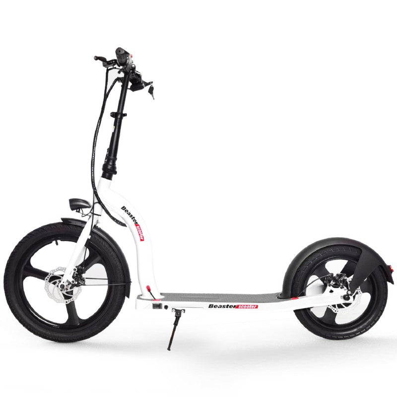 Elektrinis paspirtukas Beaster Scooter VOYAGER 350 W, 36 V, 10 Ah, baltas