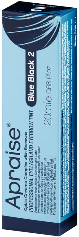 Appraise Professional Eyelash and Eyebrow Tint OS555553, No. 2, blue-black, 20 ml