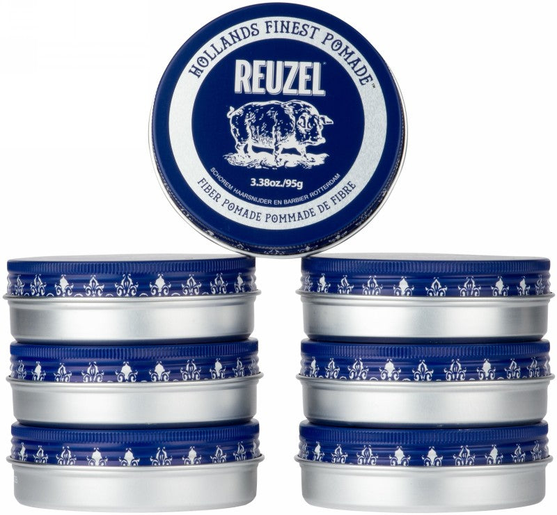 Pomada plaukų formavimui REUZEL Fiber Pomade REU230, stipri fiksacija, mažas blizgesys, 95 g