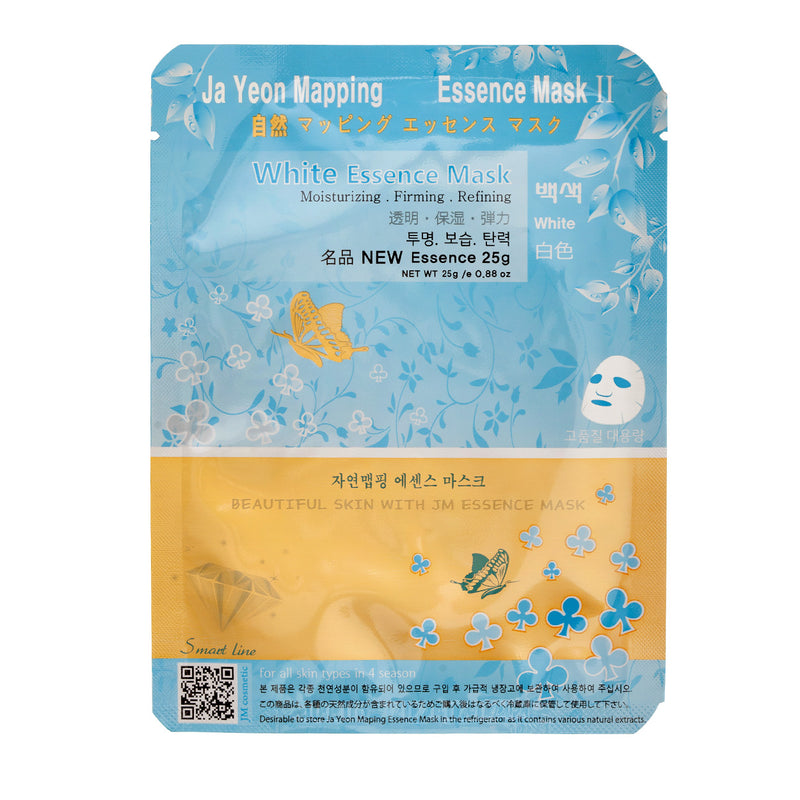 Ja Yeon Mapping White Essence Mask Отбеливающая тканевая маска для лица 25 г.