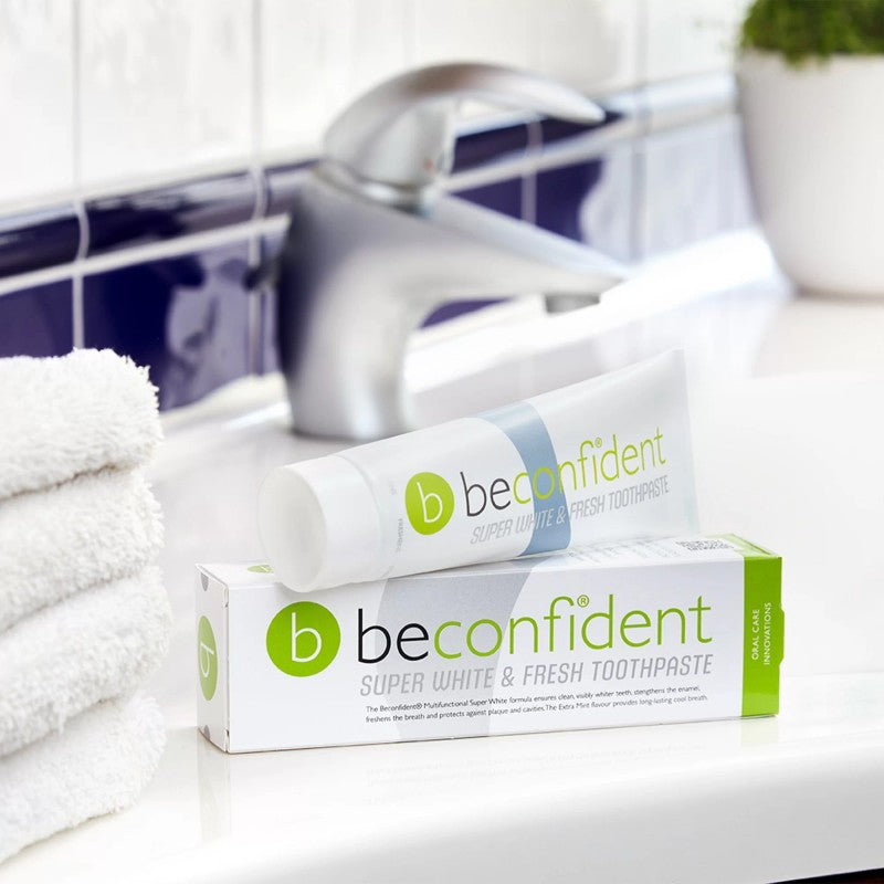 Balinamoji dantų pasta Beconfident Multifunctional Super White & Fresh Toothpaste BEC141698, 75 ml