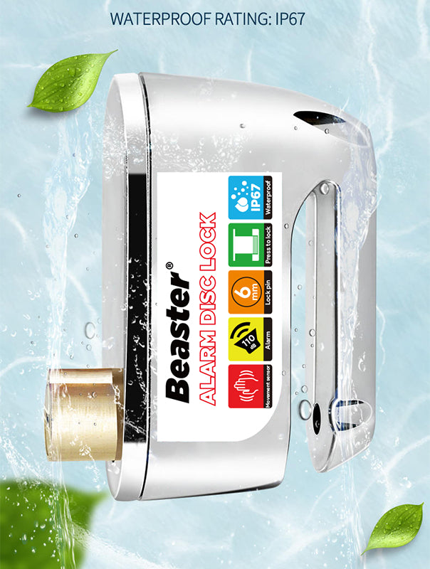 Stabdžių disko užraktas su signalizacija BS02ADL