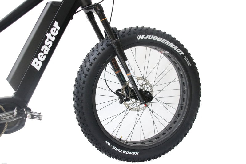 Elektrinis dviratis Beaster BS1050, 160 Nm, 48 V, 21 Ah, juodas