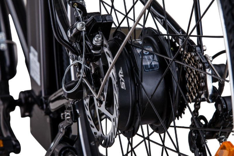 Elektrinis dviratis Beaster BS111B, 250 W, 36 V, 10 Ah, juodas