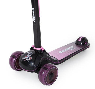 Vaikiškas paspirtukas  Beaster Kids BS605, rožinis, vaikams nuo 3 metų