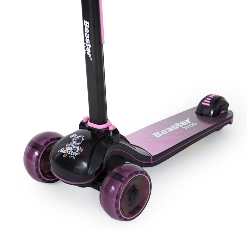 Vaikiškas paspirtukas  Beaster Kids BS605, rožinis, vaikams nuo 3 metų