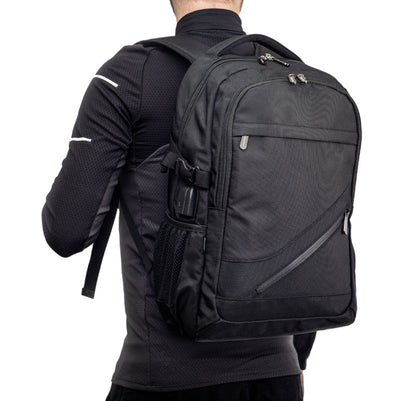 Kelioninė kuprinė Beaster su integruota USB jungtimi ir vieta ausinėms prijungti, BS616BP