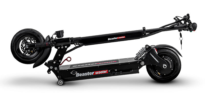 Elektrinis paspirtukas Beaster Scooter BS68, 1000 W, 48 V, 20 Ah, diskiniai stabdžiai, skirtas bekelei