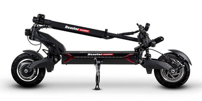 Elektrinis paspirtukas Beaster Scooter BS77, 2400 W, 60 V, 23,4 Ah, hidrauliniai stabdžiai, skirtas bekelei