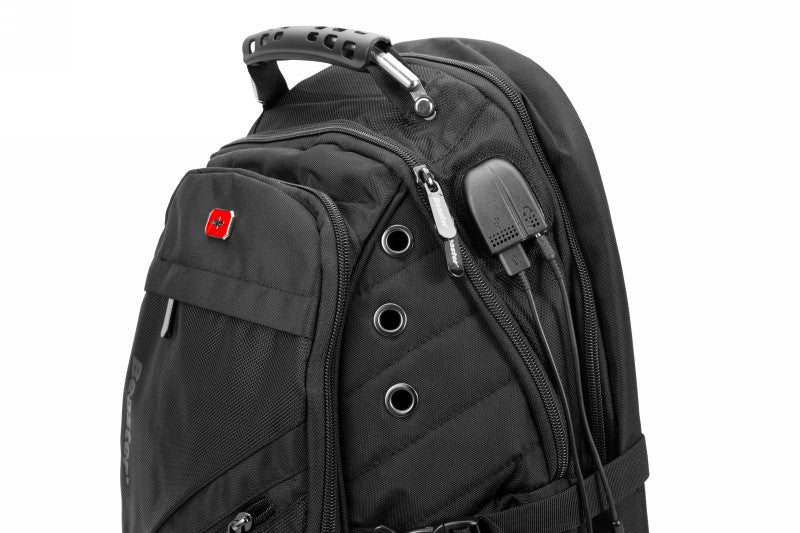 Kelioninė kuprinė Beaster su integruota USB jungtimi ir vieta ausinėms prijungti BS931BP