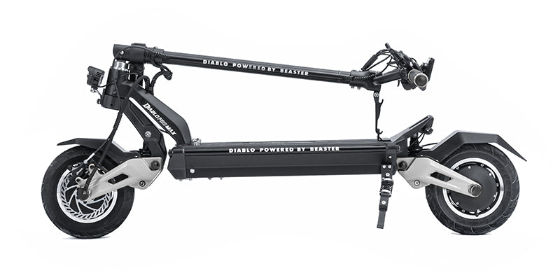 Elektrinis paspirtukas Beaster Scooter Diablo Pro Max BSDIABLOPROSMAX, skirtas bekelei