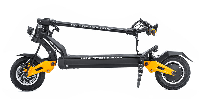Elektrinis paspirtukas Beaster Scooter Diablo Pro Max BSDIABLOPROYMAX, skirtas bekelei