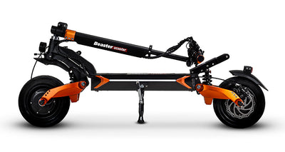 Elektrinis paspirtukas Beaster Scooter OXEN PRO2, 2x1500 W, 60 V, 28,8 Ah LG, plentinės padangos, skirtas bekelei