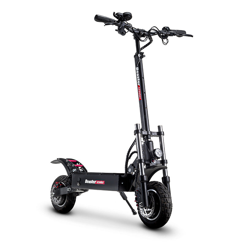 Elektrinis paspirtukas Beaster Scooter BSWILDFIRE, 2 x 800 W, 26 Ah, skirtas bekelei