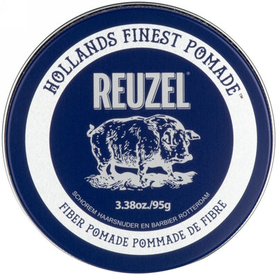 Pomada plaukų formavimui REUZEL Fiber Pomade REU230, stipri fiksacija, mažas blizgesys, 95 g